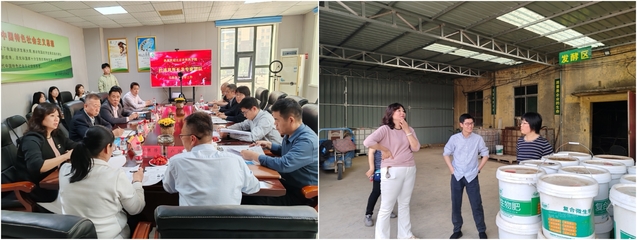 杜连凤副所长一行赴保定森大集团考察复合微生物肥料研发进展